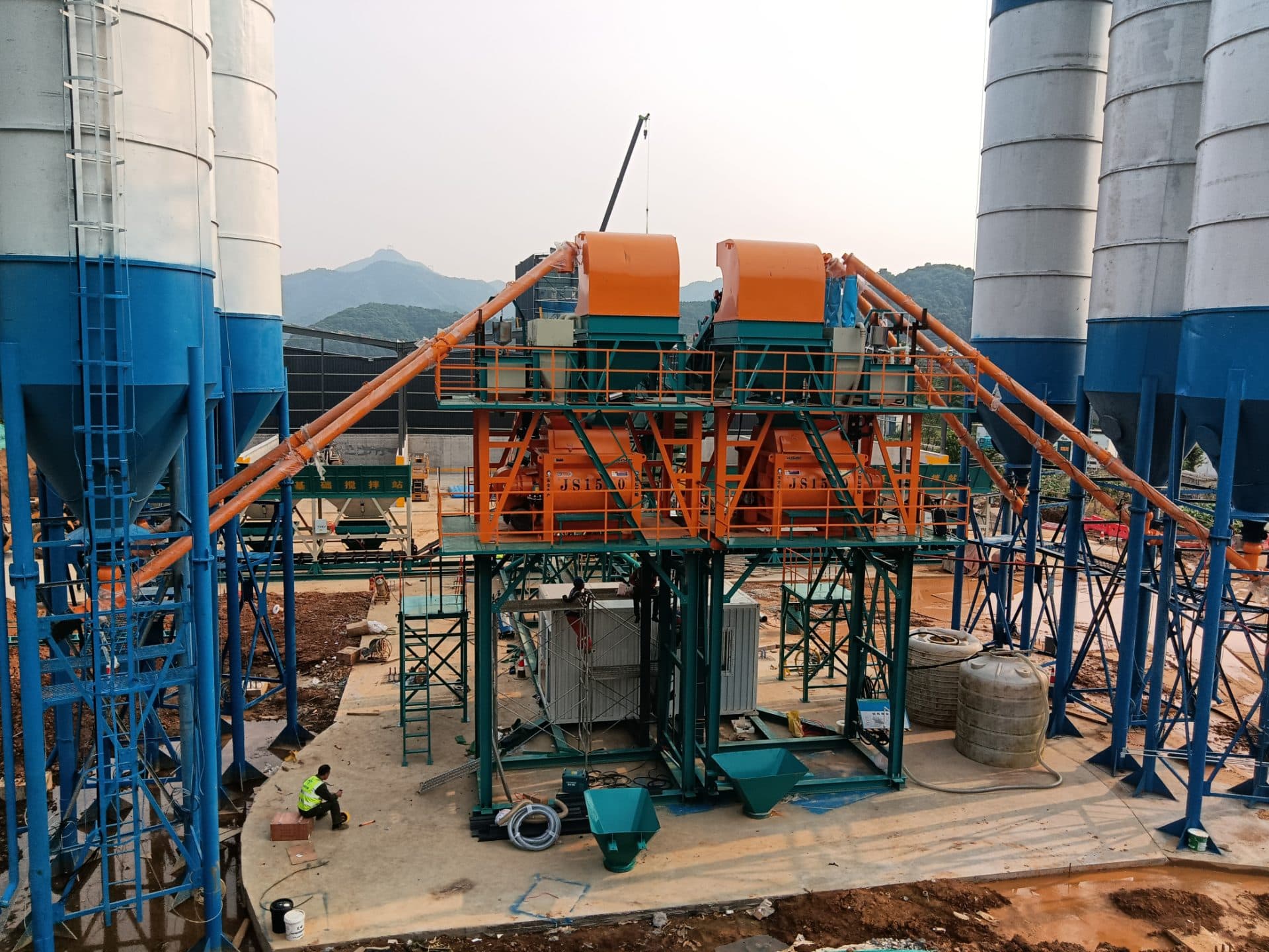 HZS90 statsionar beton zavodi