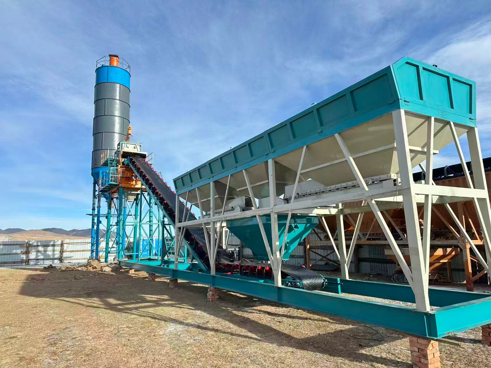 HZS60 statsionar beton zavodi