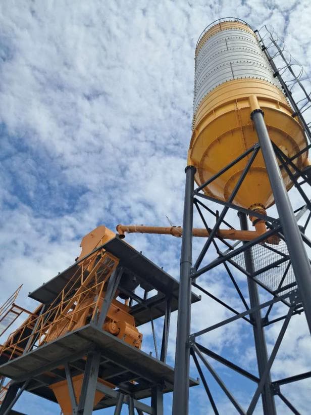 Ganadagi MHZS60 modulli beton zavodi loyihasi