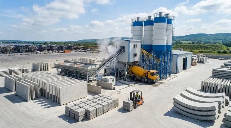 Yig‘ma beton mahsulotlari ishlab chiqarish yechimi